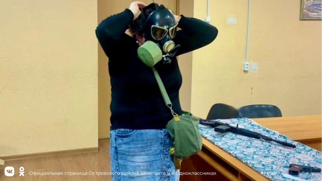 Сотрудники островской &quot;Дружины&quot; успешно прошли контрольный тест.