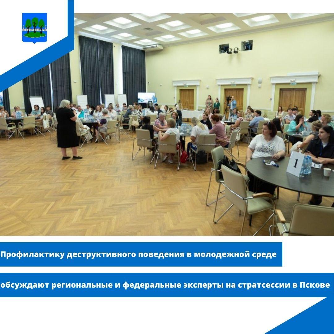 Профилактику деструктивного поведения в молодежной среде обсуждают в Пскове.